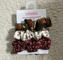 ジンボリー　シュシュ3個セット