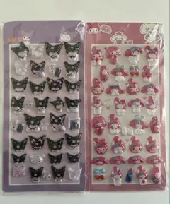 ぷくぷくシール　カプセルシール　クロミ　マイメロディ