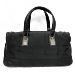 ✨シャネル　00‘s　ハンドバッグ　チョコバー　ナイロン　ブラック　7番台✨