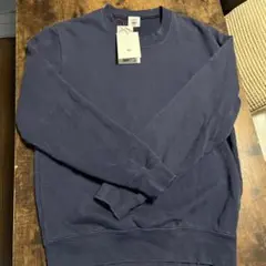 roku ネイビー クルーネック