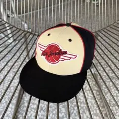 【エアジョーダン、人気カラー】ビック刺繍ロゴ古着キャップベースボールストリート