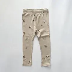 organic zoo コットンフラワー レギンス　2-3y