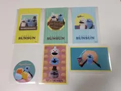 パペットスンスン ステッカー 6枚セット