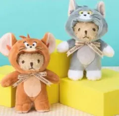 タリーズコーヒー ベアフル トムとジェリー 2個セット　マスコット