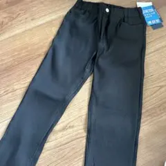 ズボン　ストレッチパンツ　130センチ　速乾　黒ズボン