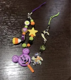 ディズニーリゾート　ディズニーハロウィン2010 ミッキーキャンディストラップ他