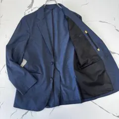 DESCENTE✨テーラードジャケット軽量　スポーツ　ネイビー　M 収納ポケット