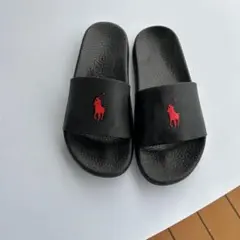Polo Ralph Lauren シャワーサンダル ブラックのサムネイル