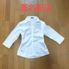 GLACIER ホワイト 7分袖シャツ M