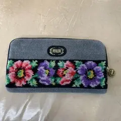 花柄 長財布