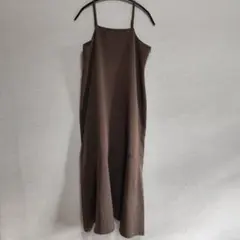 après jour キャミワンピース ブラウン サイズF きれいめ ゆったり