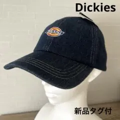 新品 Dickies ディッキーズ キャップ 帽子 デニムキャップ ネイビー