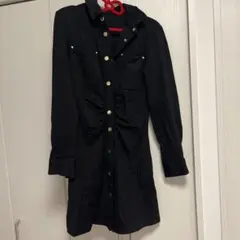 ZARA ブラック 長袖ワンピース