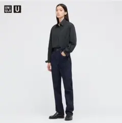 UNIQLO U　レギュラーフィットストレートハイライズジーンズ　439566
