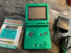 美品 シェル交換品 ゲームボーイアドバンスsp レックウザエディション 美品 シェル交換品 ゲームボーイアドバンスsp レックウザ
