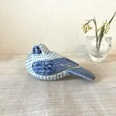バード 鳥モチーフ 置物 小物入れ 陶器 インテリアオブジェFITZ&FLOYD
