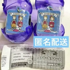 匿名配送！サンリオキャラクターズ クッキー缶チャーム ザボードビルデュオ 2点