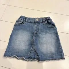 デニム　スカート　120
