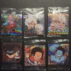 ワンピース ホログラムステッカー 6枚セット