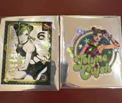 ジョジョの奇妙な冒険 ジョジョワールド クリアステッカー B 空条徐倫 2種