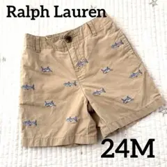 Ralph Lauren サメ刺繍パンツ 24M ラルフローレン