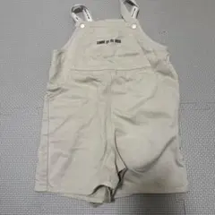 COMME CA DU MODE ベージュオーバーオール