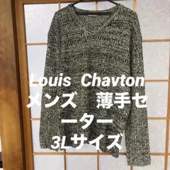 Louis Chavton 薄手セーター　3Lサイズのサムネイル
