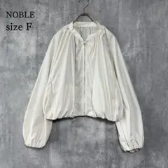 a様専用 美品 NOBLE 2WAYダブルカラーショートブルゾン - メルカリ