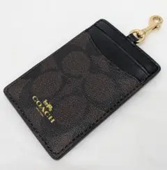 COACH コーチ 定期・パスケース シグネチャー IDケース