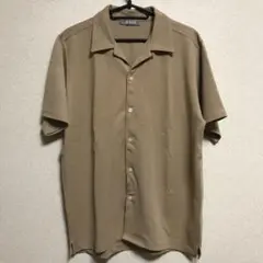 nano universe 開襟シャツ Sサイズ ベージュ