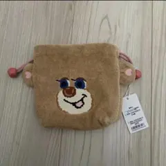 【新品未使用】ラブラリー フェイラー ドアップテディガール巾着