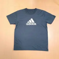 大安値！adidas ダークグレー Tシャツ M