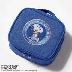 【即日発送】❤︎SNOOPY スヌーピー　ミラー付きバニティポーチ❤︎