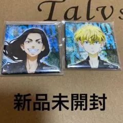 東リべ　場地圭介 松野千冬缶バッジ 新品未開封