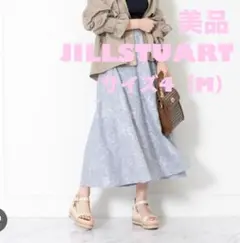 JILLSTUART フレアスカート 花柄刺繍 サイズ4(M)のサムネイル