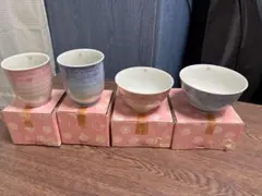 希少品　ハローキティ 茶碗と湯呑み　4個セット