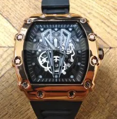 マ*サ様 リシャール・ミルオマージュ トノー メタリックブラック