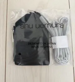 shu uemura パスケース ネックストラップ付き