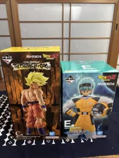 ドラゴンボール一番くじ　孫悟空、ブルマ2体セット