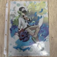 ポケモントレーナーズ レッド グリーン クリアファイル ステッカー
