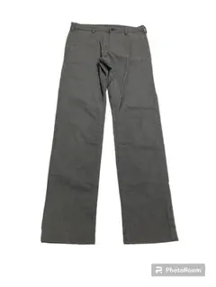 ユニクロ スリムフィットノータックチノ S 73cm グレー ストレッチ