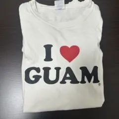 I LOVE GUAM Tシャツ ホワイト Sサイズ