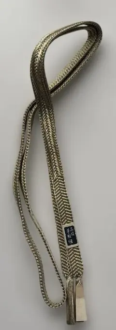 ☆新品 和装小物　手組紐　黄金色