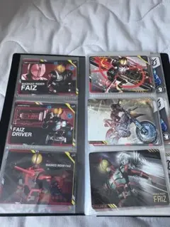 仮面ライダー　スクラッチカードダス　コンプ　ファイズ