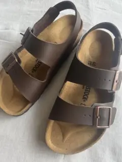 新品！BIRKENSTOCK ミラノ サンダル ブラウン40