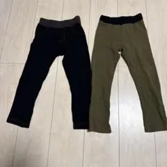 キッズ スリムフィットパンツ 2点セット