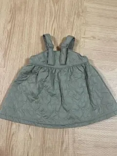 オリーブグリーン ジャンバースカート