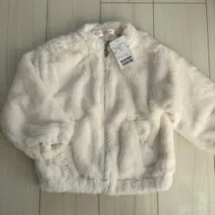 【新品】mezzo piano フェイクファー ジャケット 110cm