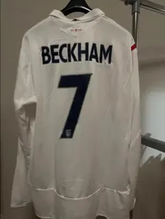 1996年希少長袖アウェイ】イングランド代表 ベッカム ユニフォーム