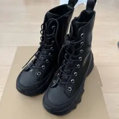 JEANASIS ブラックハイカットブーツ